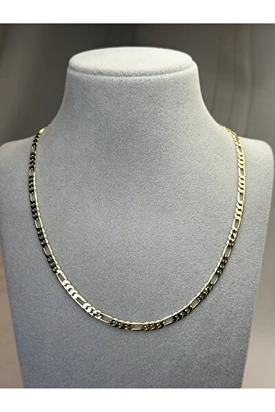 XUPING JEWELRY 14K RENK FİGARO KOLYE 4MM
