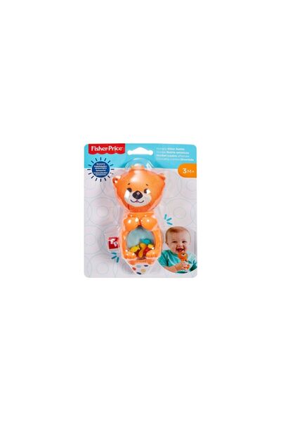 FISHER PRICE BABY RATTLE OTTER TOY