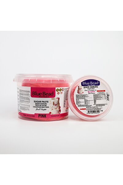 Blue Bead Şeker Hamuru Pembe 200 gr.