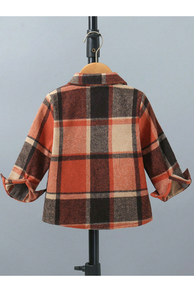 Take Two By Styli Boys Multi Checked Button Front Shirt