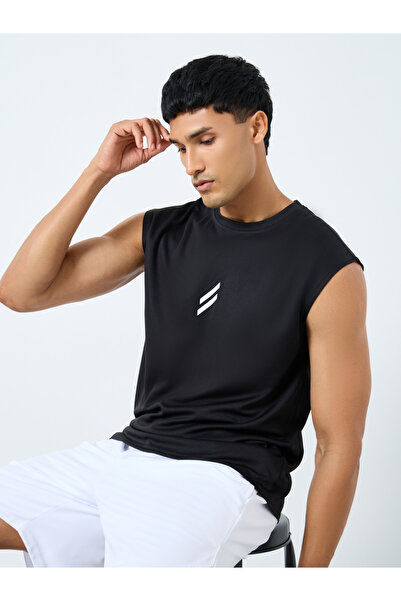 Styli Men Minimal Print Workout Tank
