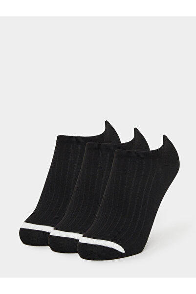 Styli Set of 3 - Contrast Stripe Ankle Socks