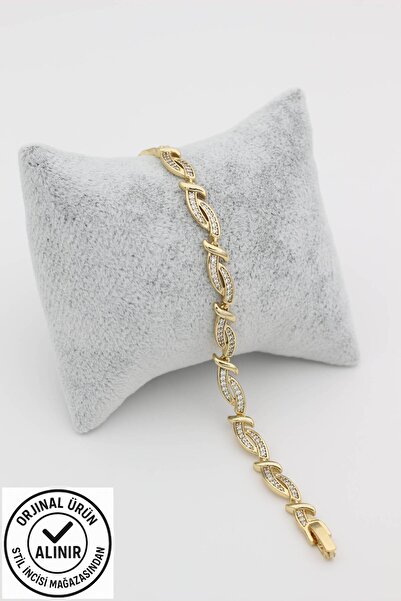 XUPING JEWELRY Stil Incisi/Xupıng Jewelry Sarmal 14 Ayar Altın Kaplama Sarmal...