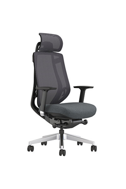 StableDesk Scaun ergonomic GRAVITY, Cotieră 4D, Reglare tetieră 2D, Suport lo...