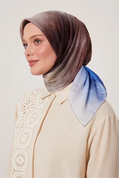 LuvenSara Cooper Soft Scarf 94X94 - Night Sapphire