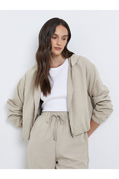 Styli Suede Zipped Bomber Jacket