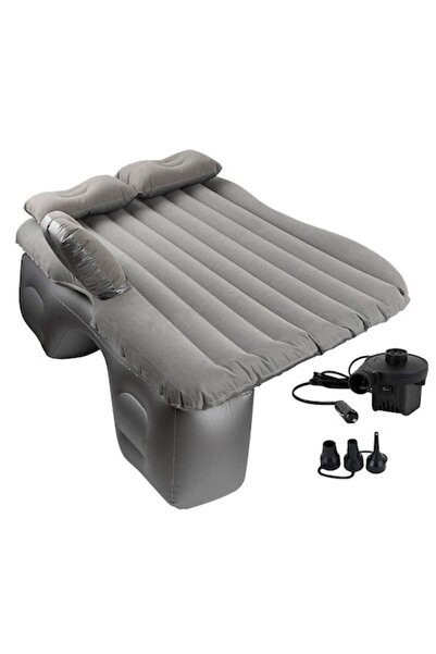 Tiessa Inflatable Auto Mattress 2-in-1 Tiessa, For Car and Outdoor, with Electric Pump, Dimensions 138 x 85
