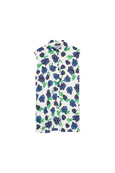 PARFOİS Embroidered Sleeveless Shirt