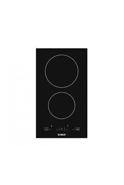 Samus Vitroceramic hob PSVE-32BG3, 2 burners, Width 30 cm, 9 power settings