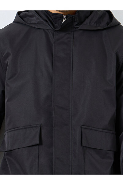 Styli Men Oversized Solid Utility Jackets