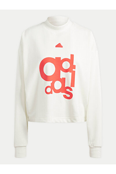 adidas Γυναικείο Φούτερ IS4284 Λευκό