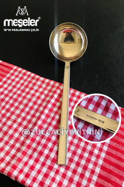 MEŞELER 18*10 Stainless Steel Ladle
