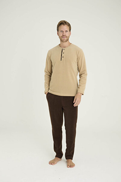 KLY 100% Polyester Men's Midi Collar Tracksuit Set