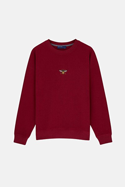 WWF Market Arı SuperSoft Sweatshirt - Bordo