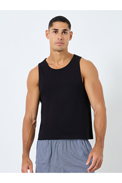 Styli Pack of 2 - Ribbed Cotton Vest with Round Neck