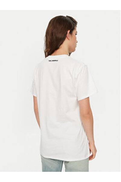 Karl Lagerfeld Γυναικείο T-Shirt A1W17025 Λευκό