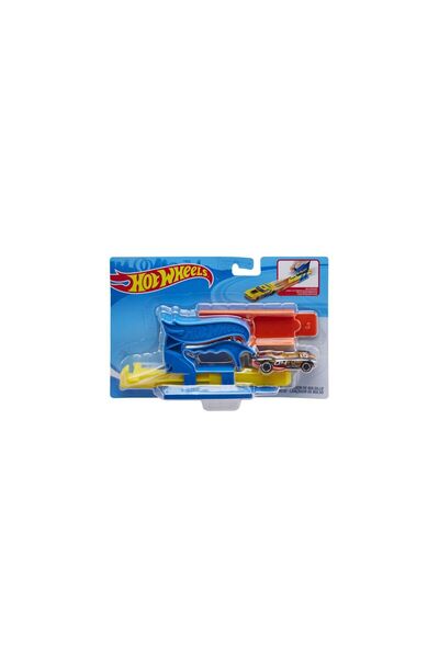 Mercaton ΣΕΤ ΦΟΡΗΤΟΥ ΕΚΚΙΝΗΤΗΡΑ HOT WHEELS ΜΠΛΕ ΜΕ ΑΥΤΟΚΙΝΗΤΟ