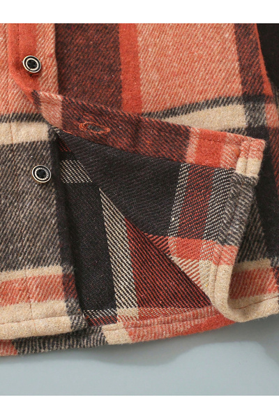 Take Two By Styli Boys Multi Checked Button Front Shirt