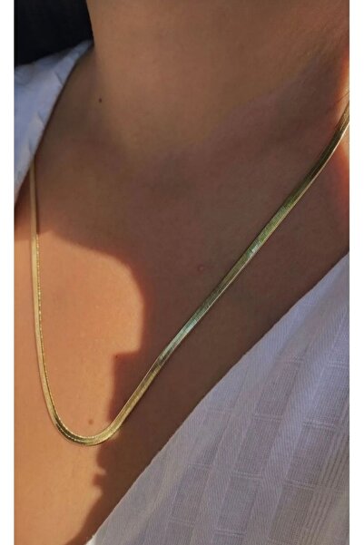 XUPING JEWELRY 14K GOLD RENK EZME İTALYAN KADIN ZİNCİR KOLYE 3MM