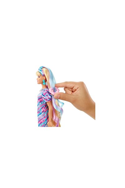 Barbie Ξανθιά με μαλλιά και κούκλα