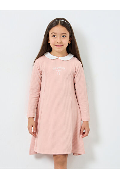 Styli فستان محبوك للبنات