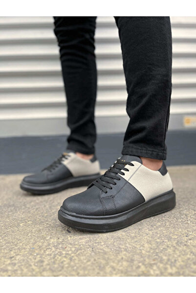 Zapatos JY151 Boost حذاء رياضي كاجوال للرجال من جلد الغزال CSST - أسود/رمادي