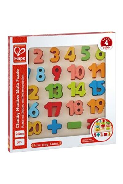 Hape PUZZLE MATEMATICA CHUNKY