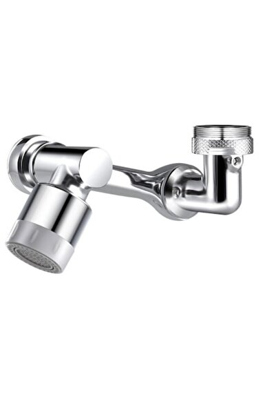 stuffix Prelungitor universal pentru robinet, rotativ la 1080°, argintiu/cromat