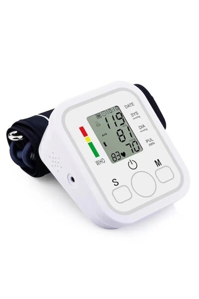 OEM Electronic medical-approved blood pressure monitor with adjustable cuff, digital display, and memory