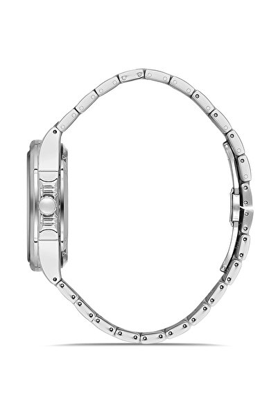 FERRO Silver Steel Cord Men's Wristwatch F11648Awt-A15 Functions Active 3 Atm Water Resistant