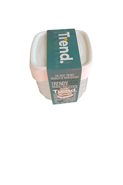 HOBBY LİFE 5-Piece Trend Storage Container Set - 0.25 Liter Mini Size Practical Boxes with Lids