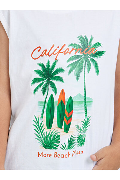 Styli Boys California Graphic Sleeveless Tank and Shorts Set