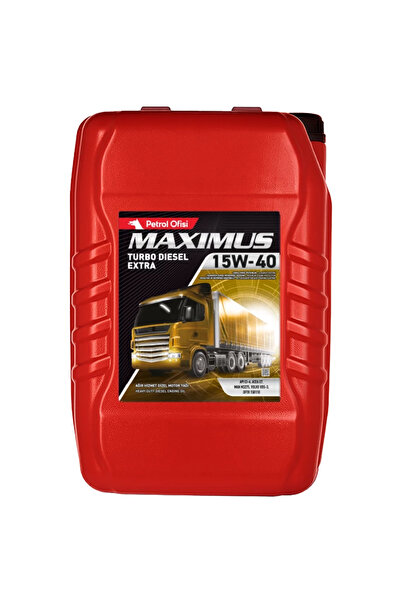 Petrol Ofisi Maximus Turbo Diesel Extra 15W-40 Ulei Motor – Diesel Greu, UHPD Camioane & Utilaje