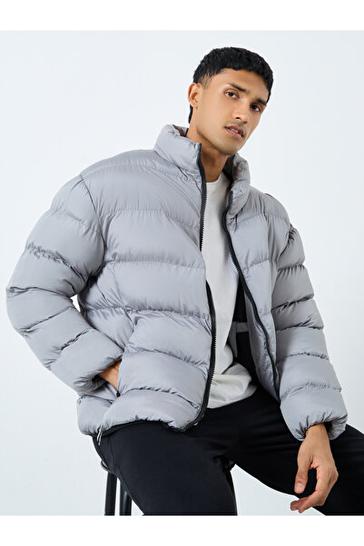 Styli Men Oversized Puffer Jackets