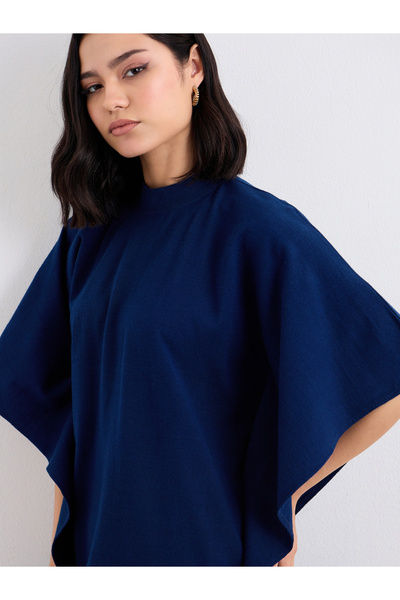 Styli Women Draped Knit Top and Pants Winter Modest Set