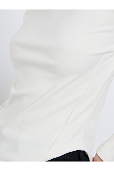 Take Two By Styli Women Beige Knit Long Sleeve Top