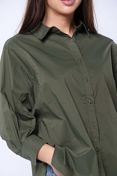 Kitschen Oversized Button-Front Shirt