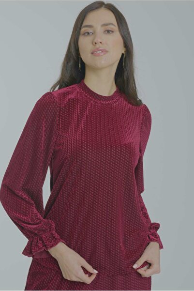 mica Printed Long Sleeve Top