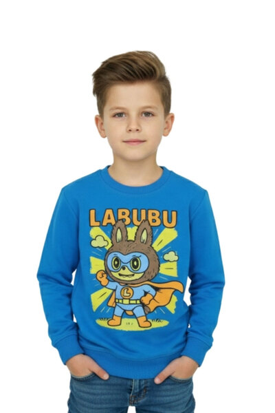 CRASSİ Μπλούζα για αγόρια με στάμπα Labubu