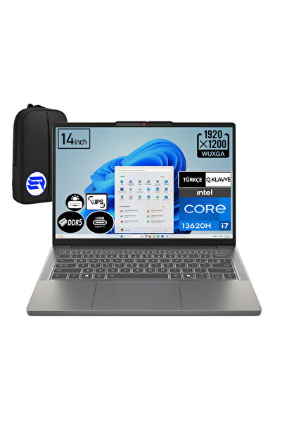 LENOVO IP Slim 3 i7-13620H 16 GB RAM 1TB Win11 Pro 14' WUXGA 83K0002ATREP2 + ...