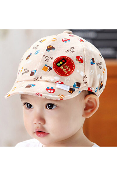 nannie Șapcă maro cu desene animate pentru băieți