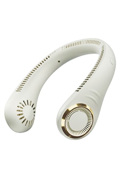 QUAL BRAND Ventilator portabil de gât QUAL BRAND, 3 moduri de viteză, încărca...