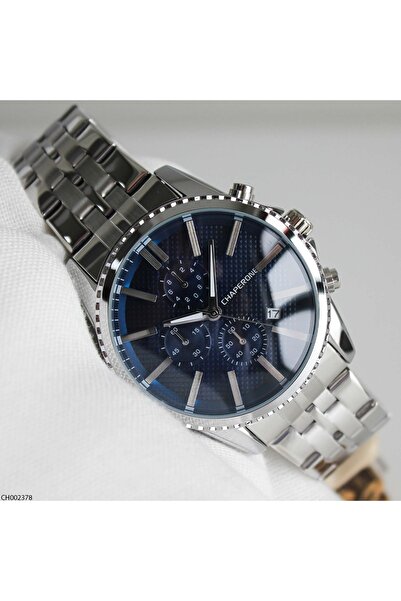 Chaperone ساعة يد رجالية بسوار فولاذي CH002378