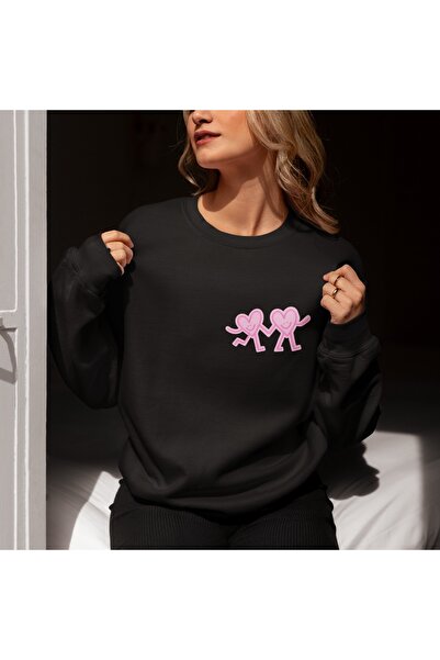 ArtYus ELEELEELColorat cu imprimeu guler rotund piese Swea tricou