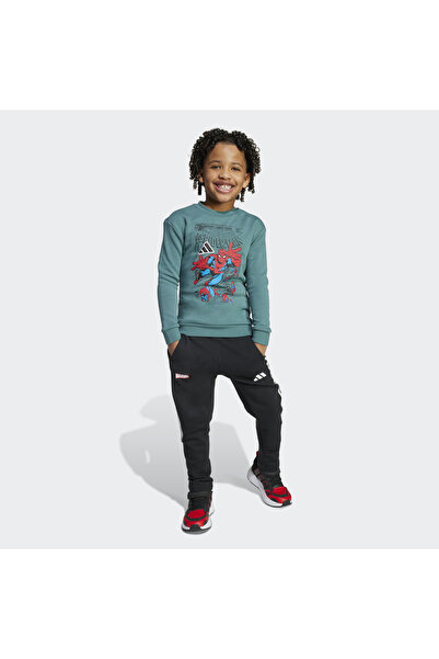 adidas Marvel Spider-Man Unisex Çocuk Çok Renkli Eşofman Takımı - JM0808
