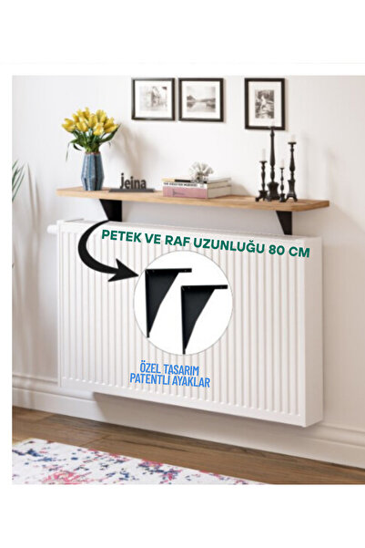 Jeina ROMA - Dresuar Montaj Gerektirmeyen 80x18 CM Oval Kesim Petek Üstü Uçan...