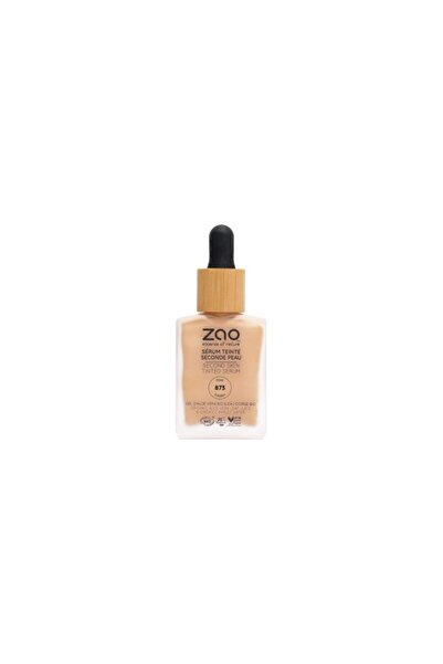 Zao Essence of Nature Second Skin Tinted Serum 873 Golden – , Vegan, 98.5%