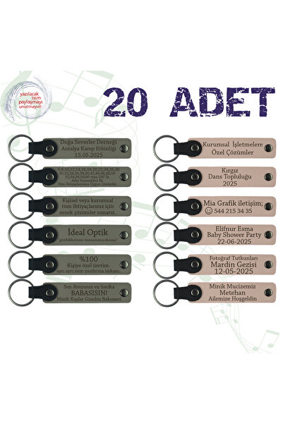 miawiki سلسلة مفاتيح قابلة للكتابة بالاسم، أرجواني وأزرق داكن، مجموعة من 20 هدية مميزة من المعلمين إلى الطلاب