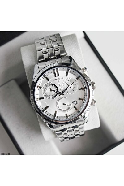 Chaperone ساعة يد رجالية بسوار فولاذي CH002241