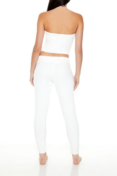 Forever 21 Peluş Dokulu Jogger Pantolon